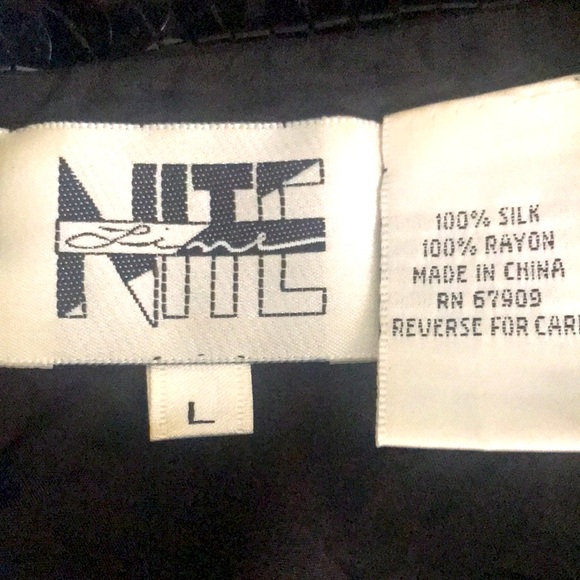 Lime Nite sequined jacket. - Picture 3 of 3